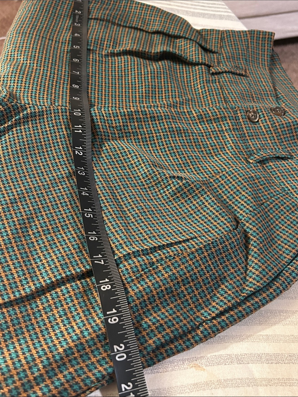 CIDER Womens Trousers Houndstooth High Waist Wide Leg pants Size S - Picture 15 of 15